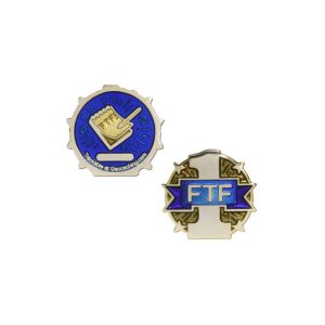 First To Find FTF Micro Geocoin - Goud