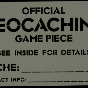 Stencil Official Geocache