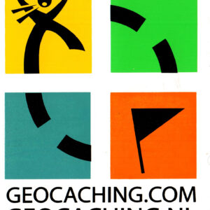Logo Sticker Geocaching.com/Geocaching.nl
