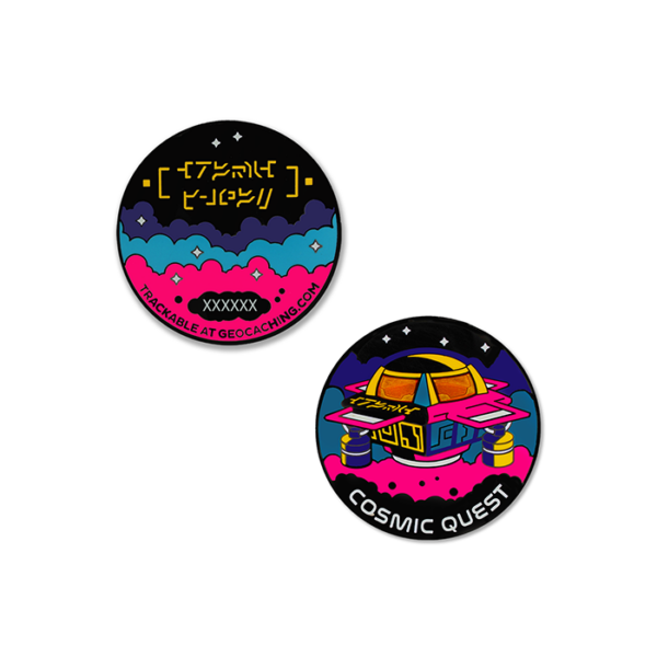 Cosmic Quest Official Geocoin