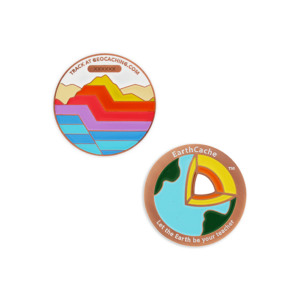 Official EarthCache™ Geocoin - Rock Strata