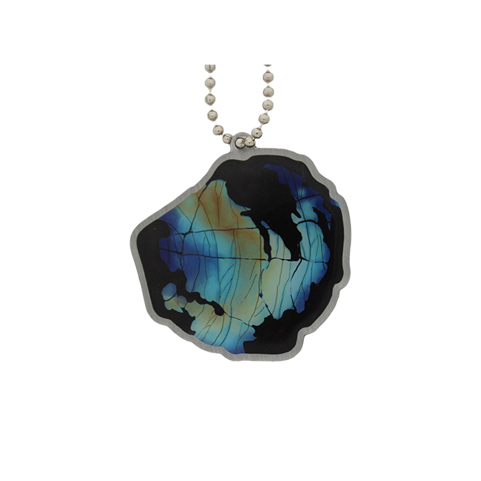 EarthCache™ Mineral Travel Tag – Labradoriet Veldspaat