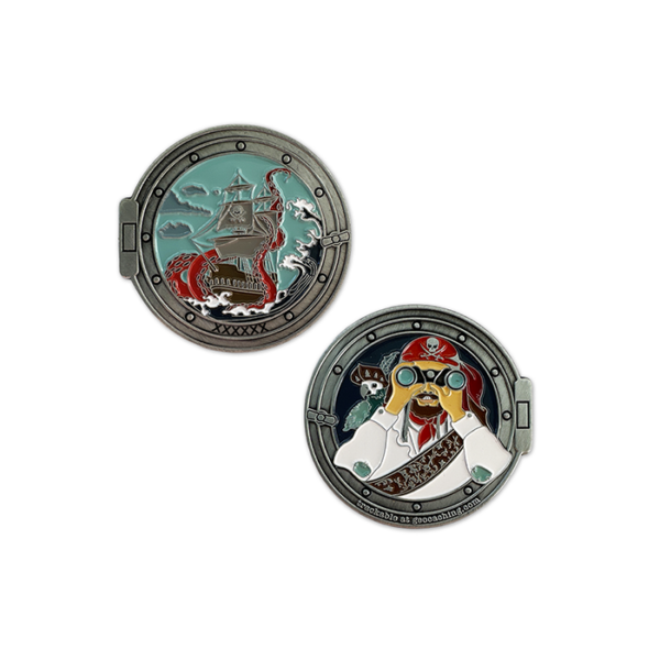 2024 Pirate Geocoin - Get Kraken!