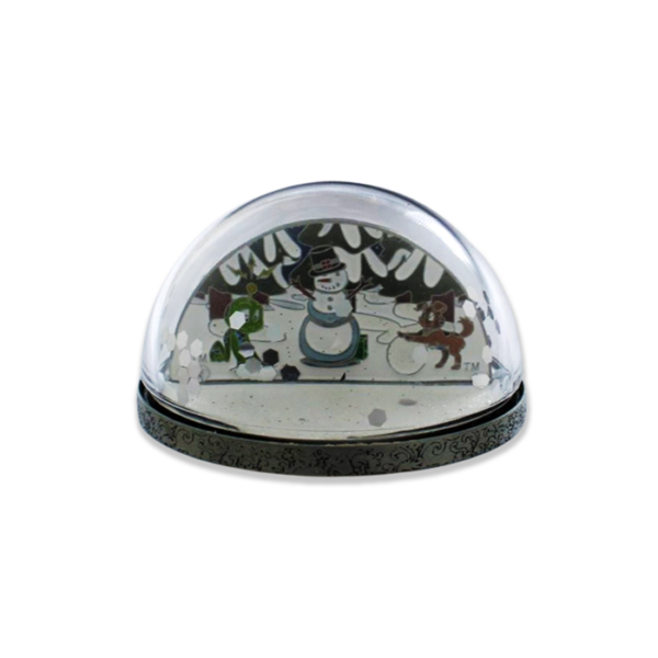 2024 3D Snow Globe Geocoin - voorzijde