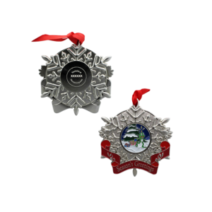 2024 Geocaching HQ Snowflake Ornament - Signal the Frog®