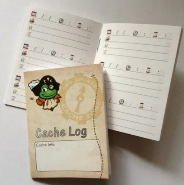 Cache Zone Logboek regular - Signal the Frog