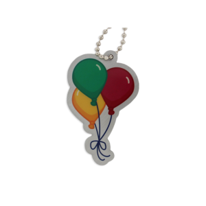 Celebrating Community Party Travel Tag - Balloons