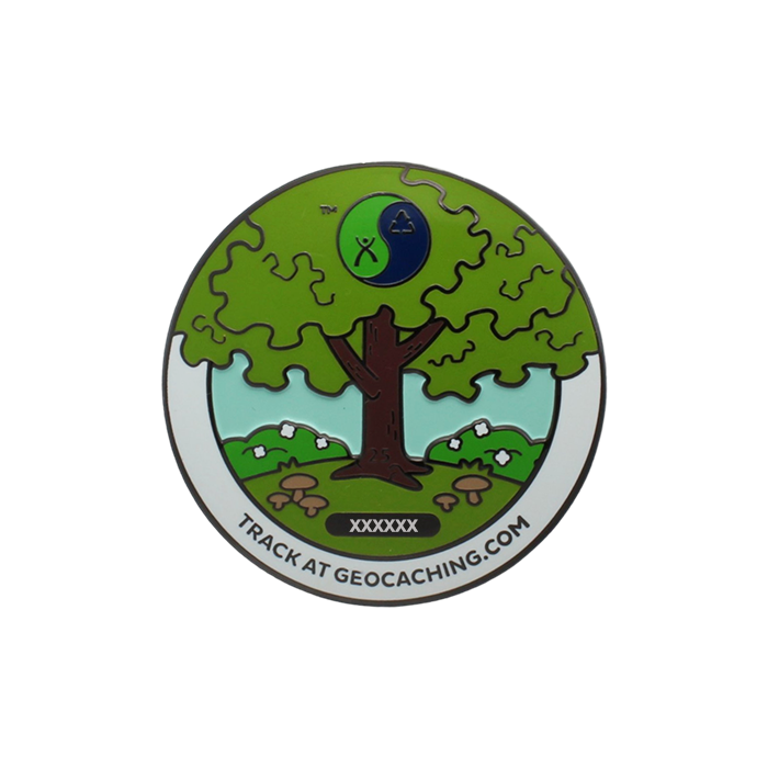 2025 CITO Geocoin - Repair * Restore * Improve - achterzijde