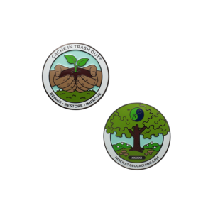 2025 CITO Geocoin - Repair * Restore * Improve - beide zijdes