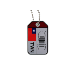 Geocaching Travel Bug® Origins Travel Tag - Taiwan