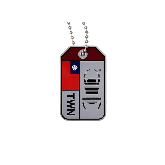 Geocaching Travel Bug® Origins Travel Tag - Taiwan