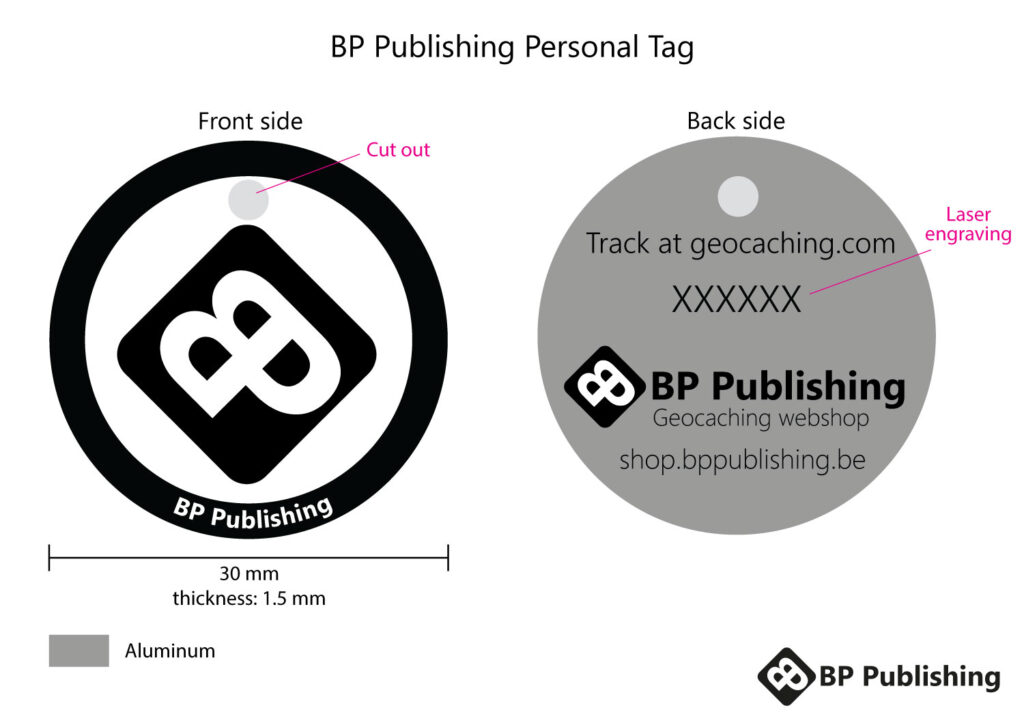 BP Publishing Personal Tag