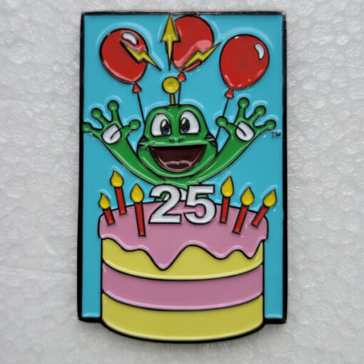 Celebrating 25 Years of Geocaching Group Project Geocoin - voorzijde
