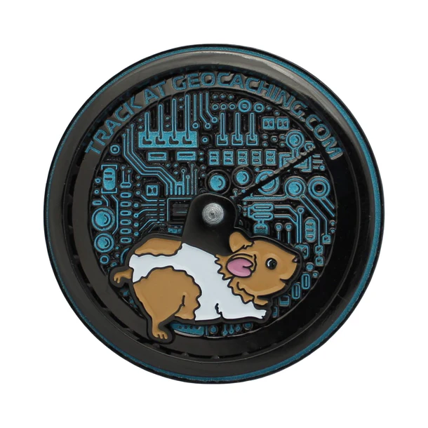 Hamster Geocoin - voorzijde