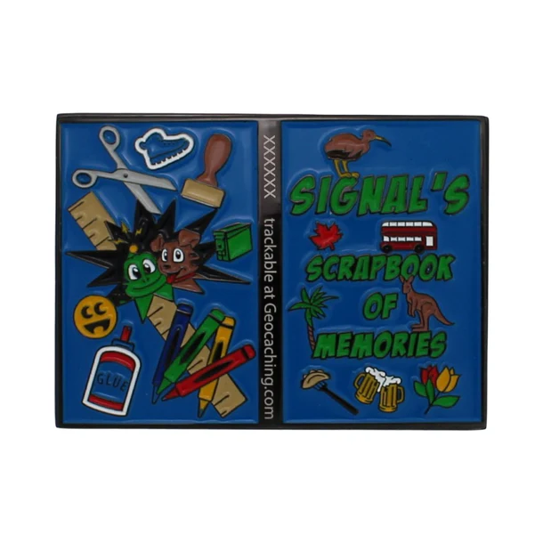 2025 Making Memories Geocoin - achterzijde