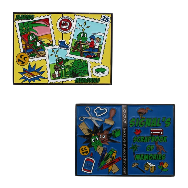 2025 Making Memories Geocoin - beide zijdes