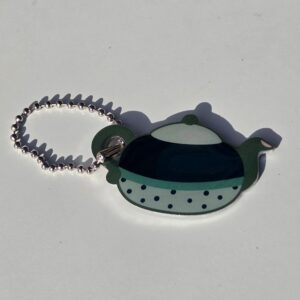 Tea Time Travel Tag - front