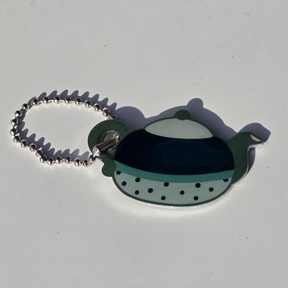 Tea Time Travel Tag - front