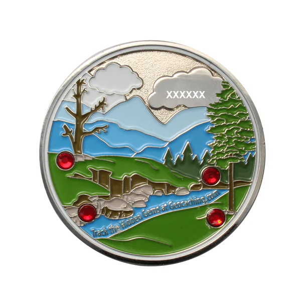Hidden Gems Geocoin back
