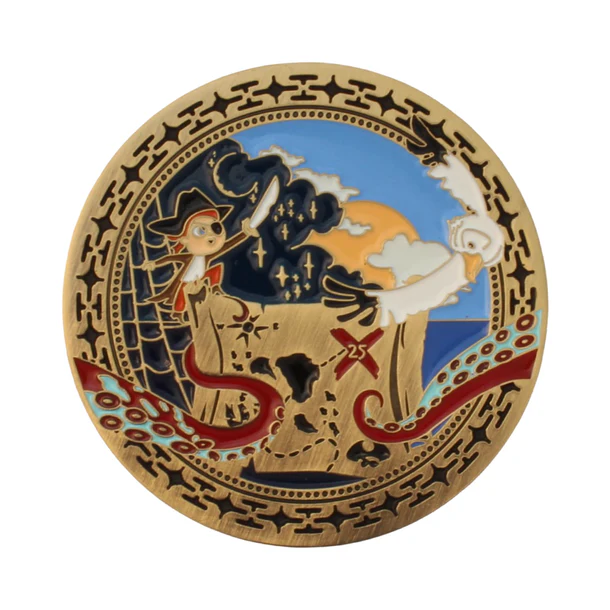 2025 Pirate Geocoin back
