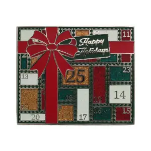 2025 Happy Holidays Geocoin - front