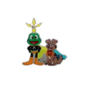 Signal & Tracker Trick-or-Treat Micro Geocoin