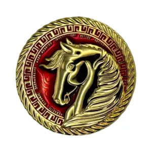 Year of the Horse Geocoin - voorzijde