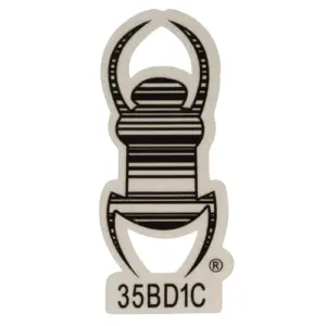 15,2 cm Geocaching Travel Bug® reflecterende sticker / reflective decal
