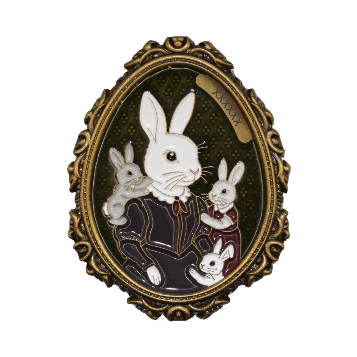 2026 Distinguished Rabbits Geocoin - achterzijde