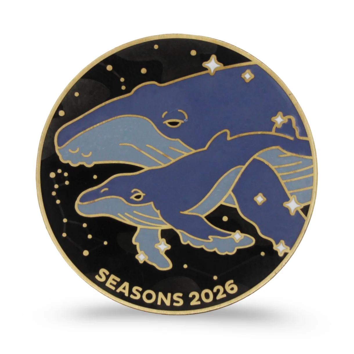 2026 Seasons Geocoin front side