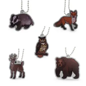 Woodland Creatures Travel Tag - set