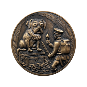 The Tinderbox (gold finish) – Hans Christian Andersen - gold front