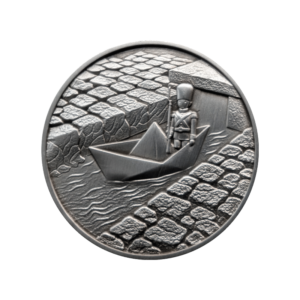 The brave tin soldier (silver finish) – Hans Christian Andersen - silver front