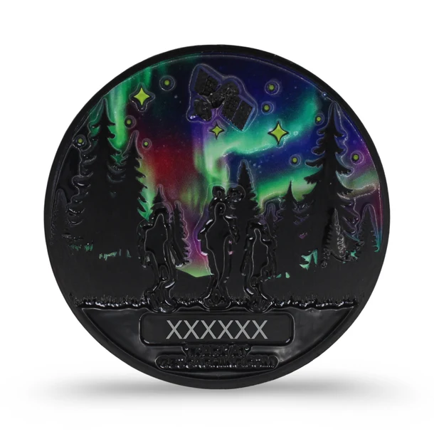 2026 International Geocaching Day Geocoin - back side