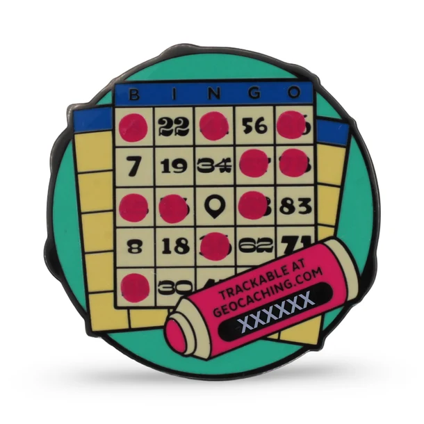 BINGO Geocoin - back side