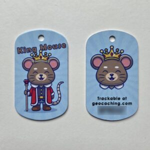 King Mouse Travel Tag